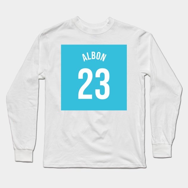 Albon 23 - Driver Team Kit 2023 Season Long Sleeve T-Shirt by GreazyL